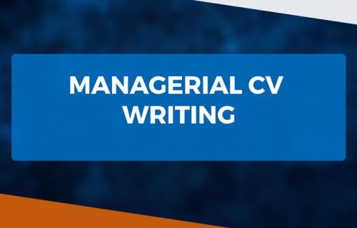 Managerial CV Writing